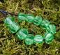 Preview: bead set 10 + 1 neon green