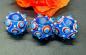 Preview: eye bead Turquoise, white, red