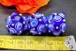 Preview: eye bead blue white cobalt
