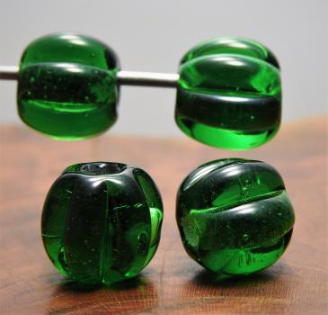 emerald green melonbead
