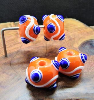 Augenperle orange