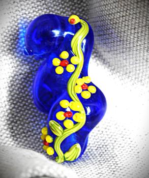 Preview: Glassfrau Blau