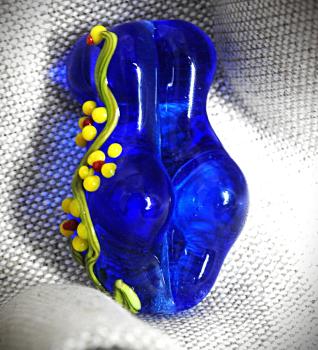 Preview: Glassfrau Blau