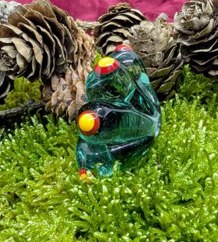 Preview: Amulettperle Waldglas