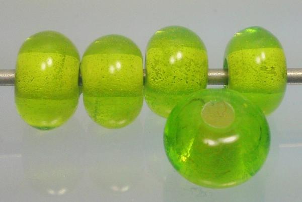 light grass green beads