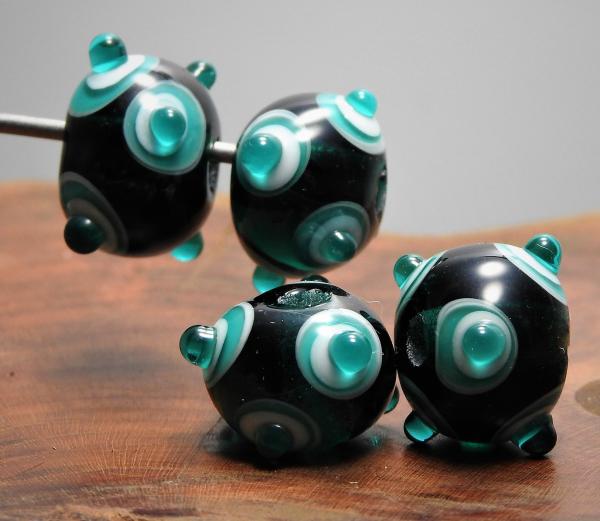 eyebead petrol dark
