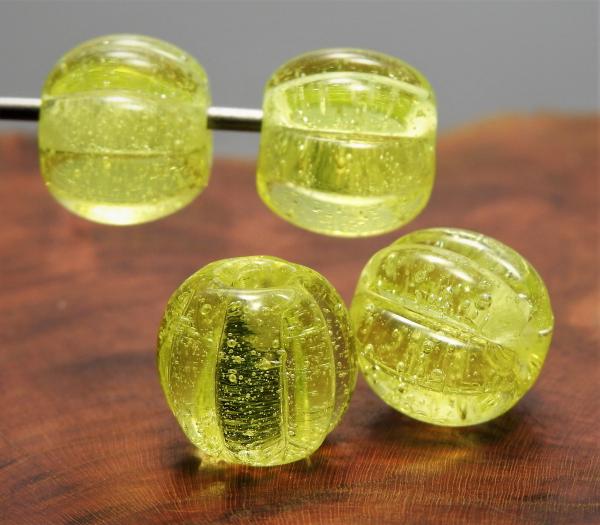 neon yellow melonbead