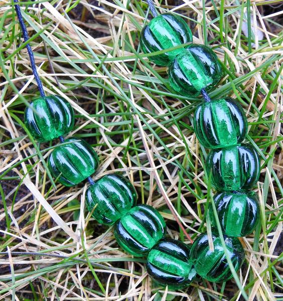bead set emerald 10 + 1