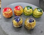 Goldfolienperle